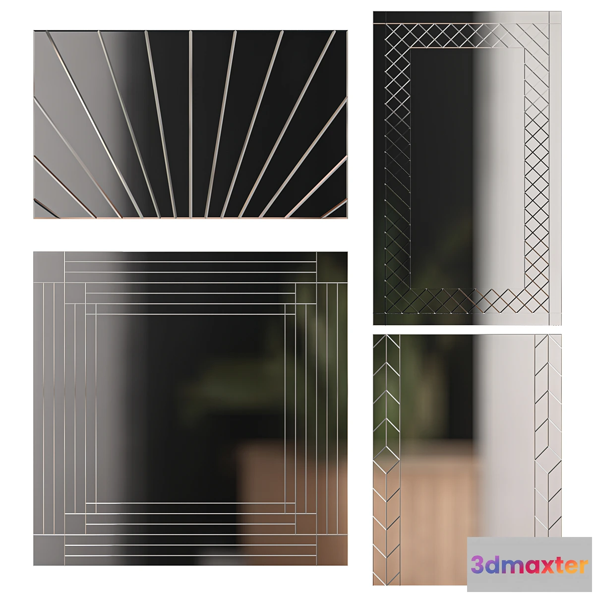 1436122 - Mirror panel Miralls 3D Max