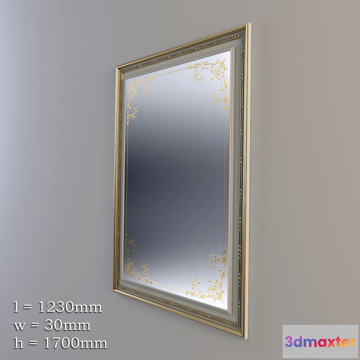 1436650 - Mirror pattern 3D Max