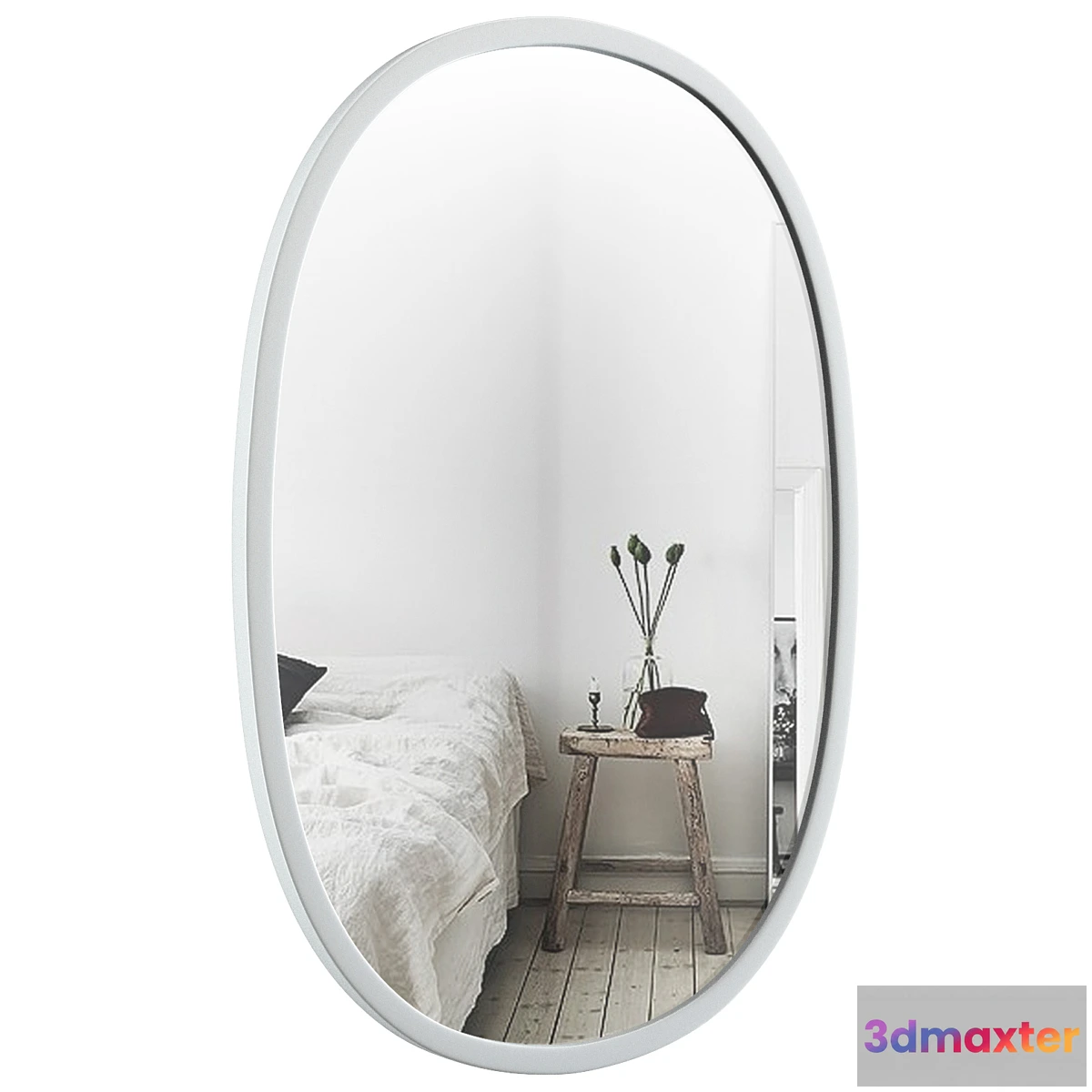 1446604 - Hub Modern & Contemporary Accent Mirror UMB3504 3D Max