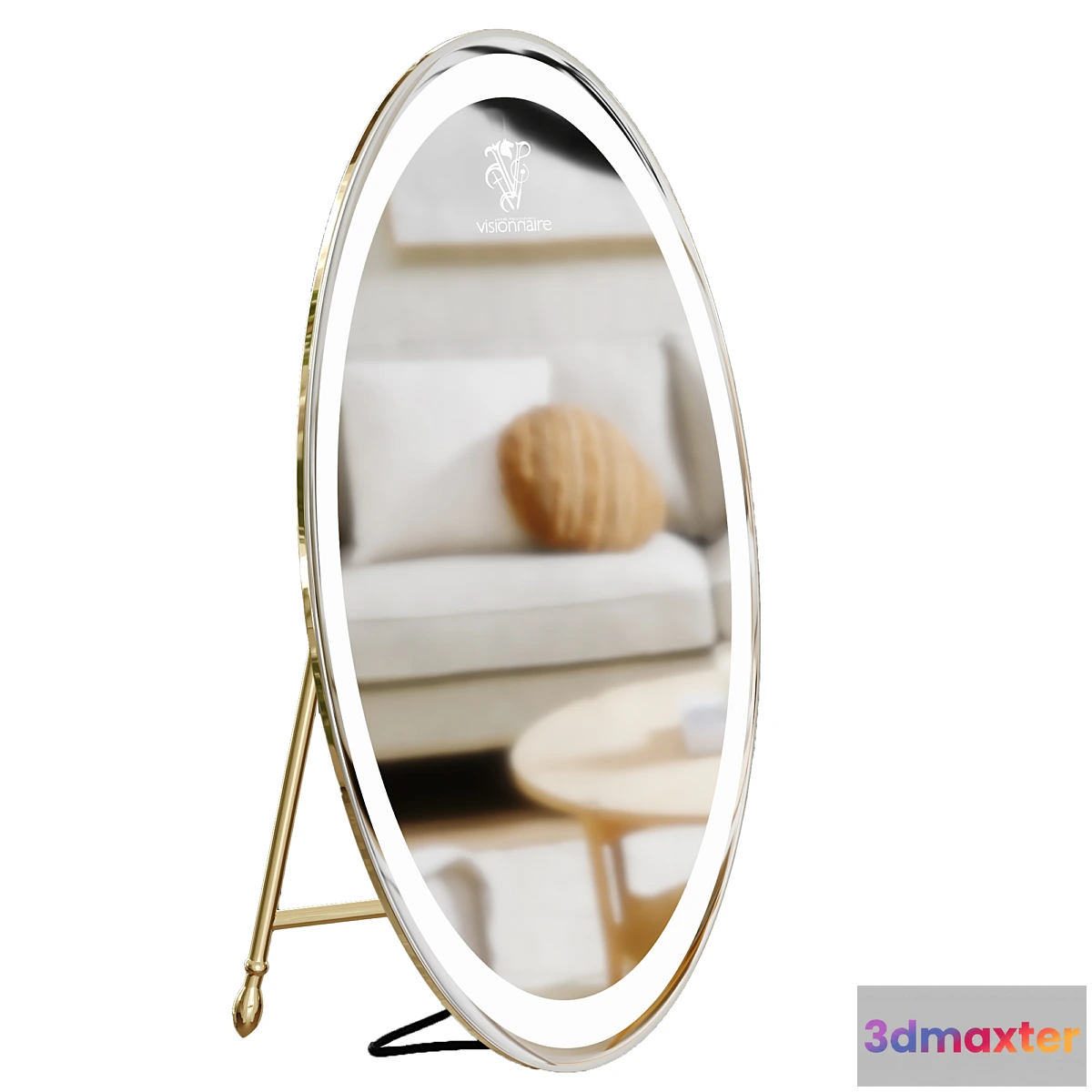 1451000 - Visionnaire Alley Mirror 3D Max