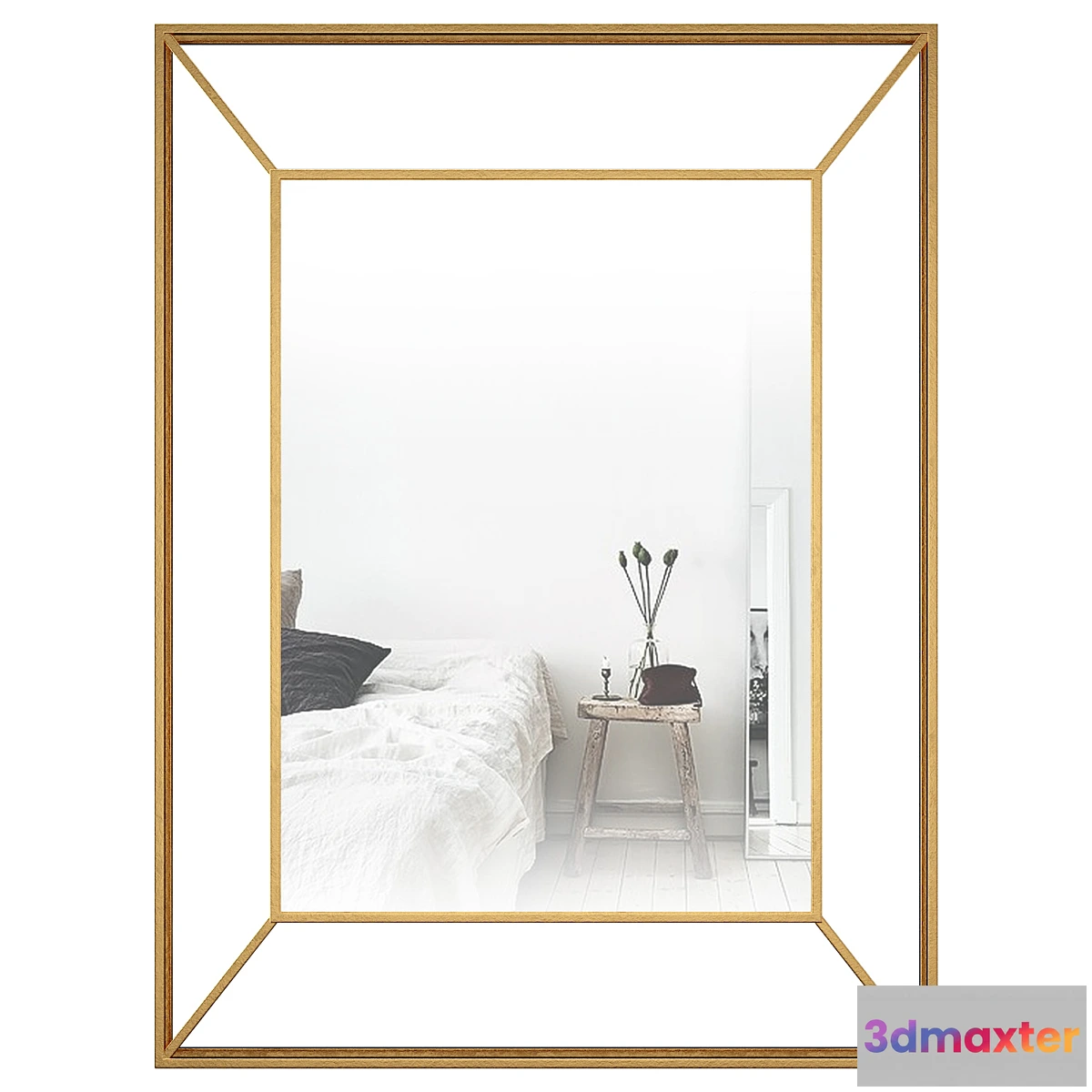 1452354 - Lavigne Traditional Accent Mirror W000531828 3D Max