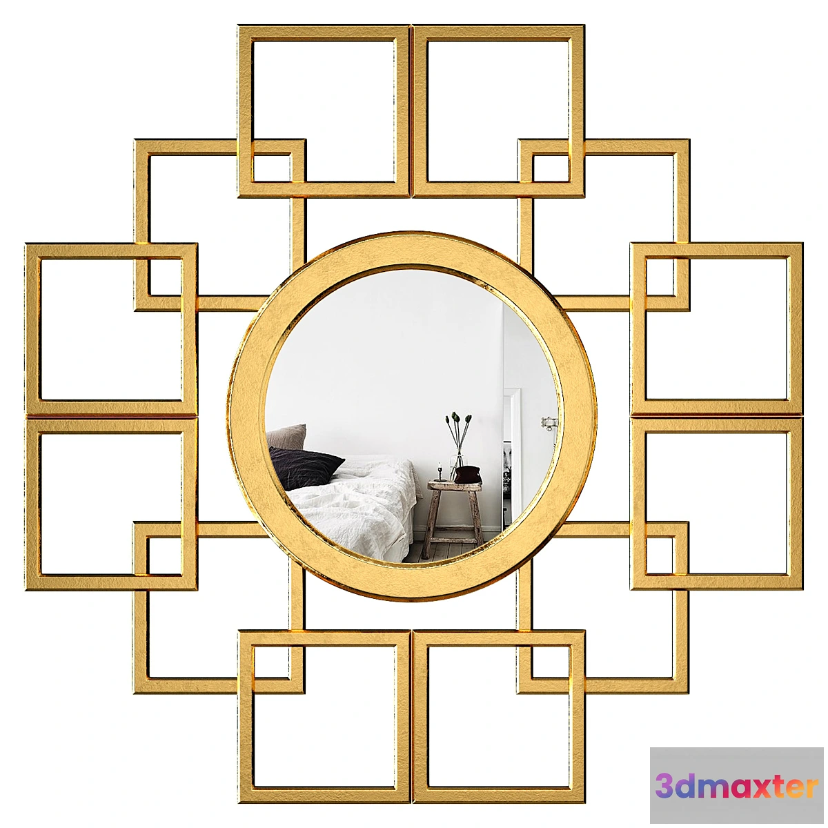 1454052 - Aurelia Wall Mirror XPM1829 3D Max