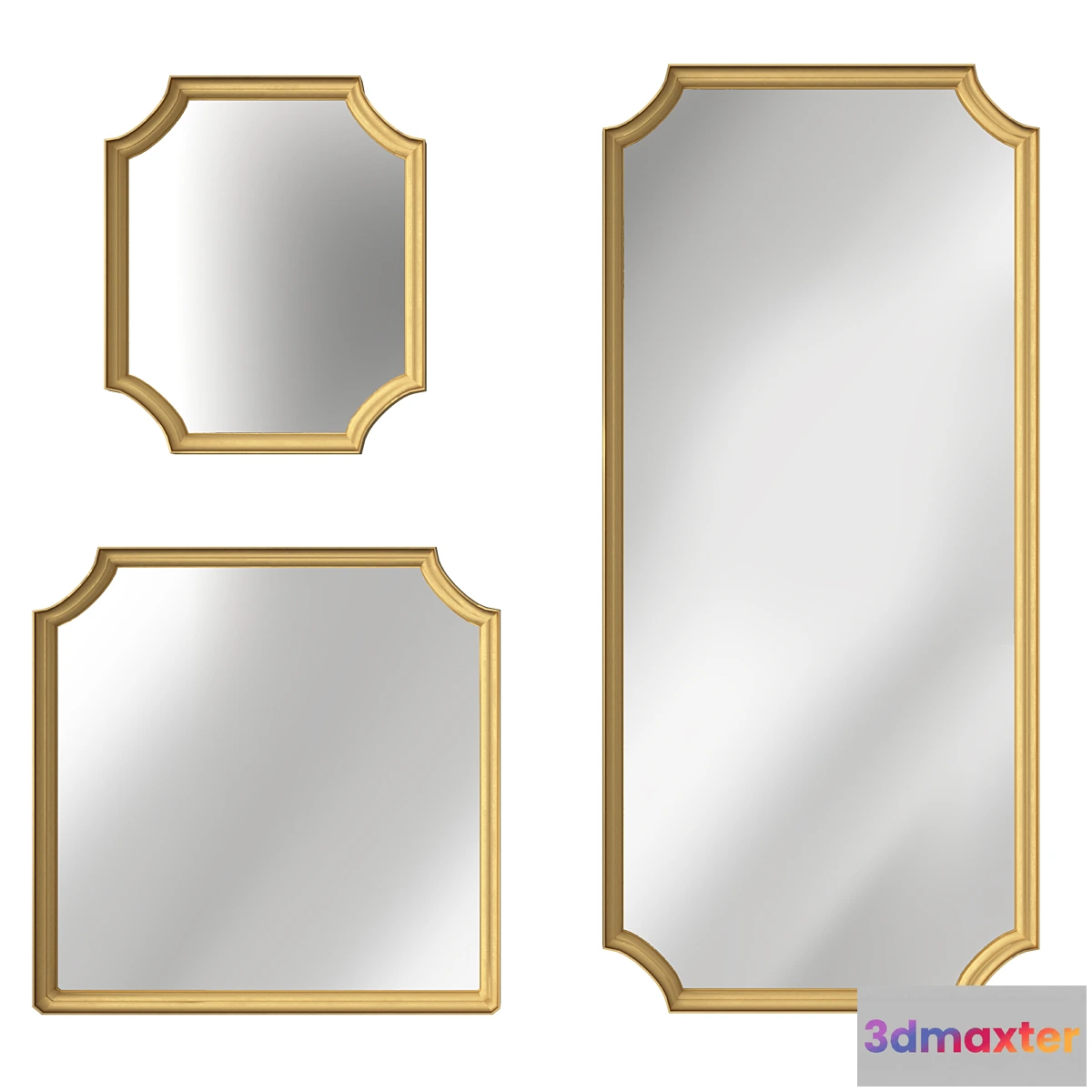 1462410 - Ikea SVANSELE Mirror 3D Max