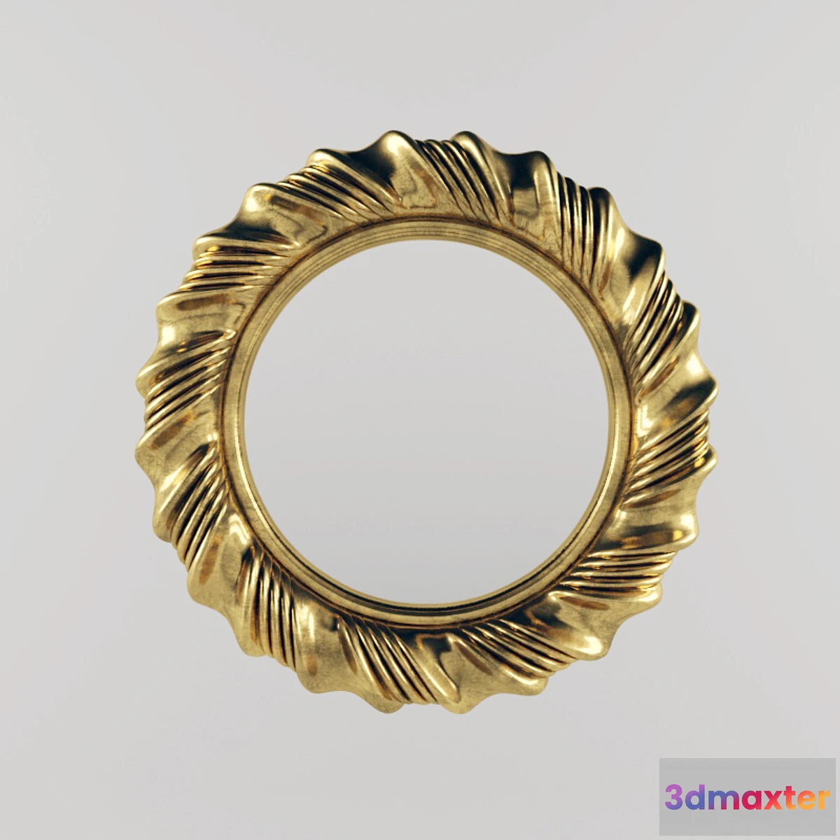 1468242 - Mirror old gold 3D Max