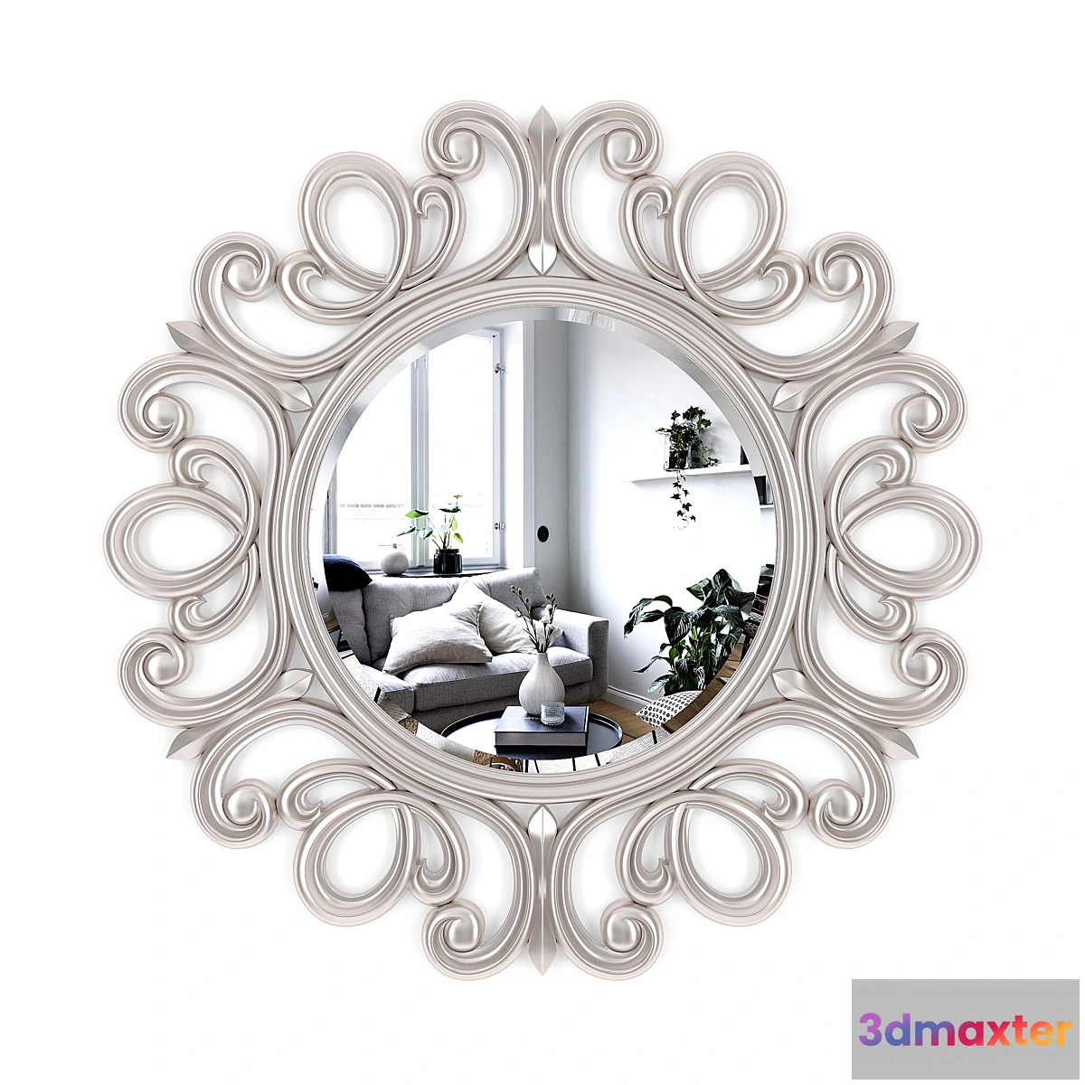 1468688 - Round Mirror by FAL 3 3D Max