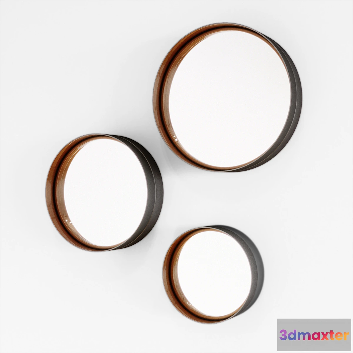 1473644 - Set of 3 mirrors - wilson 3D Max