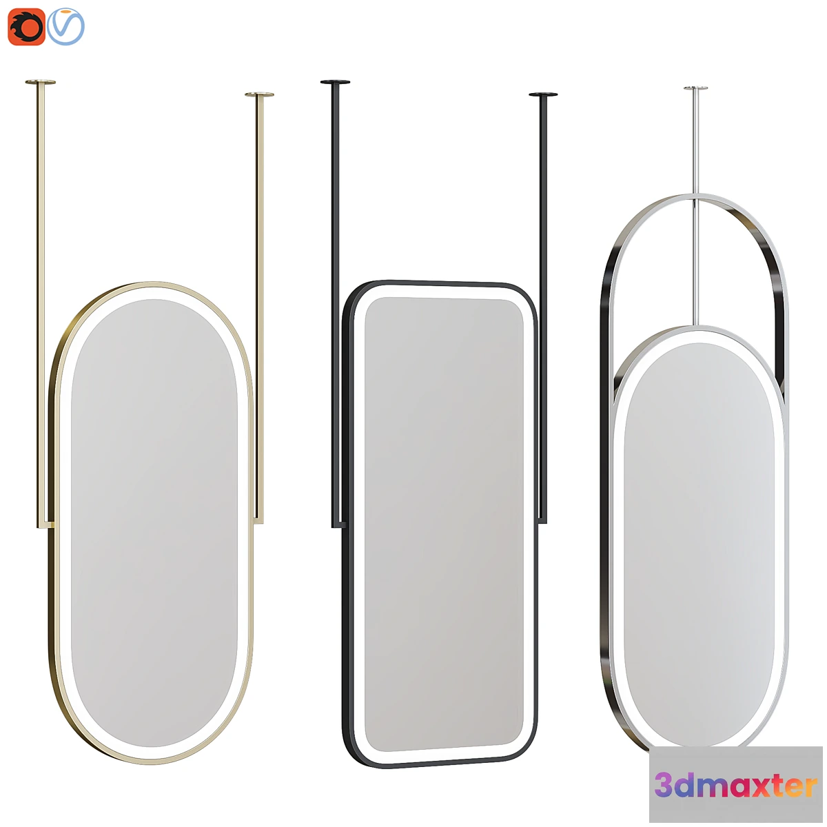 1477220 - Mirror on the bar 3D Max