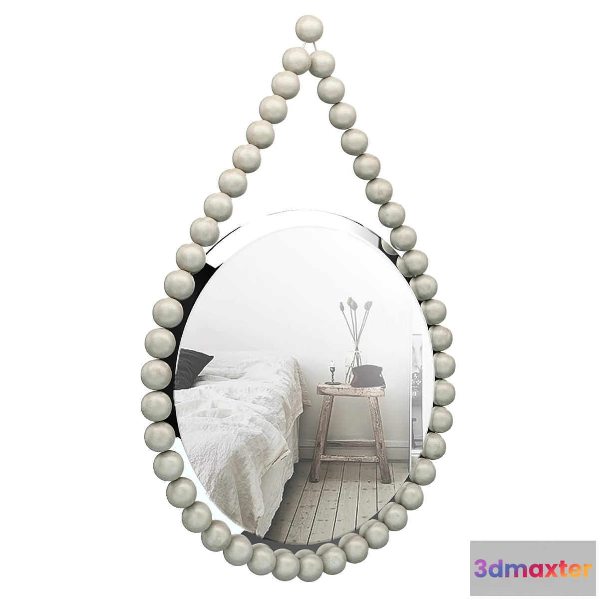 1478258 - Quitman Accent Mirror BGLS7338 3D Max