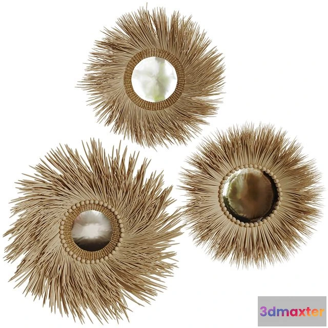 1538878 - Scandinavian mirrors 2 3D Max