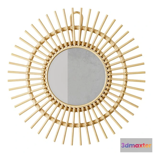 1557309 - H&M Home Rotan Mirror 3D Max