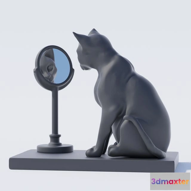 1559207 - Cat and Mirror 3D Max