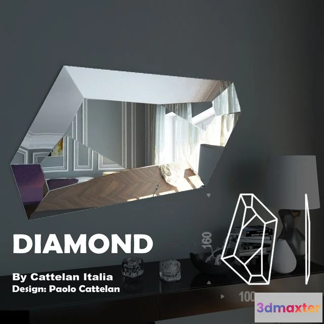 1563637 - Cattelan Italia - DIAMOND 3D Max