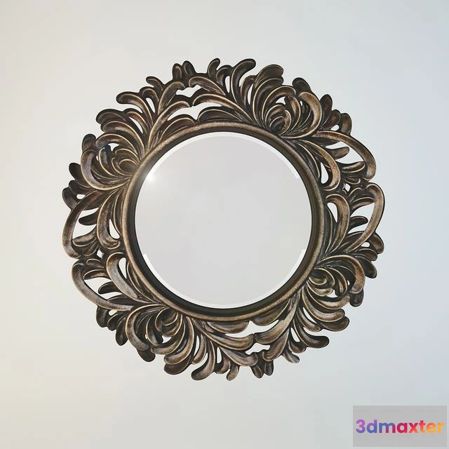 1564165 - Mirror in carved frame 3D Max