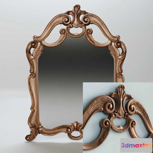 1565514 - Mirror frame 3D Max
