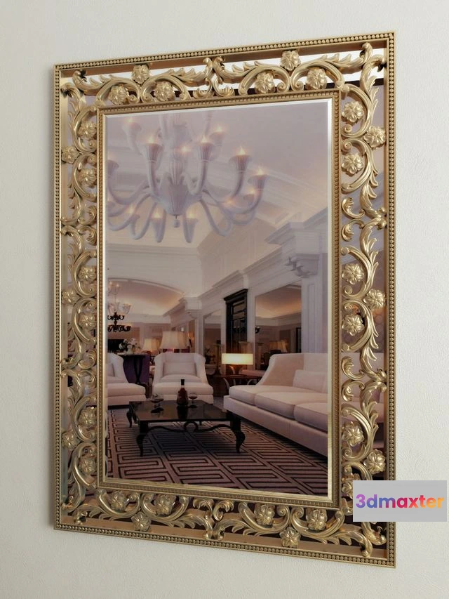 1568474 - Mirror patterned 3D Max