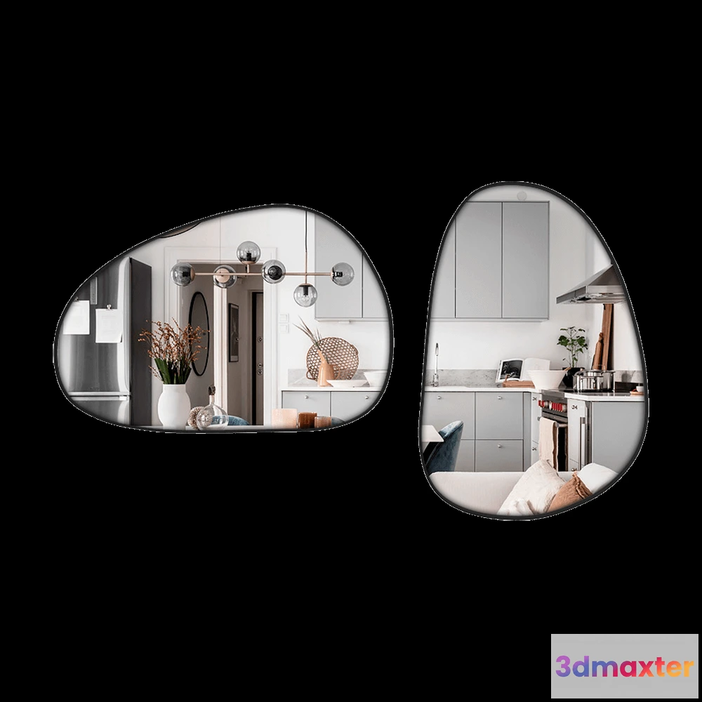 1599982 - 4Corners - Mirrors Stone 3D Max