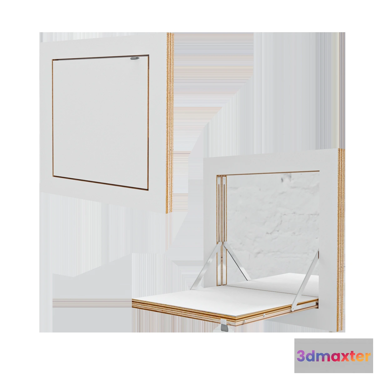 1600008 - AMBIVALENZ - Fläpps vanity mirror  - FL120002 3D Max