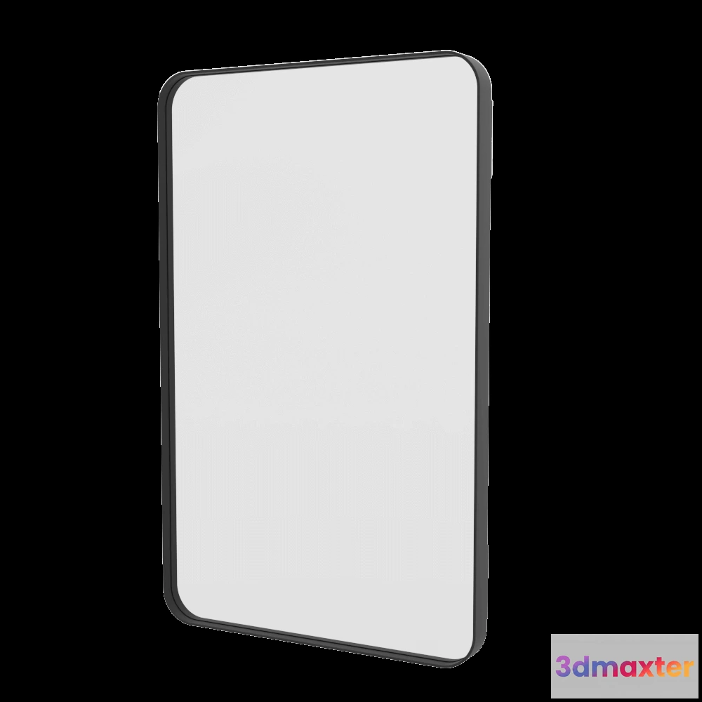 1600022 - Ava - Mirror rectangular Iron 3D Max
