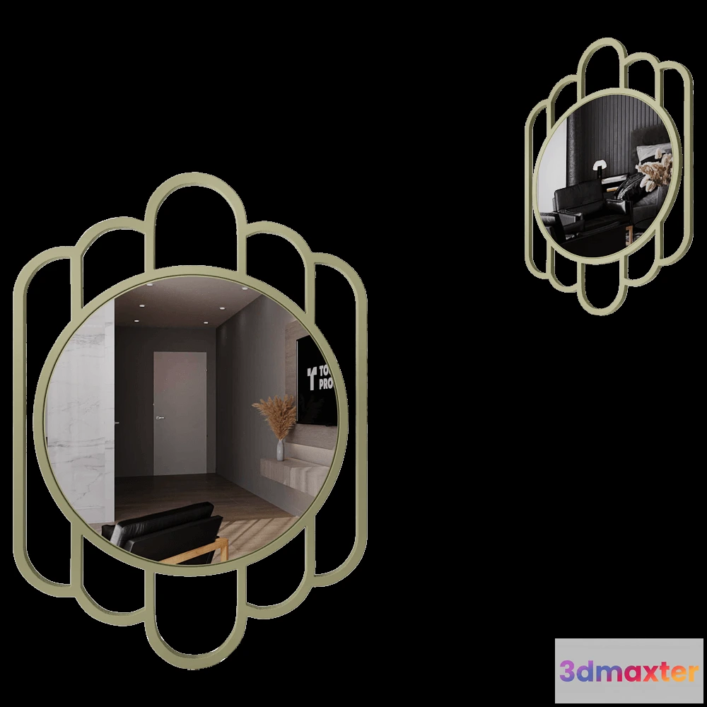 1600040 - Banska  - Mirror Santa B 3D Max