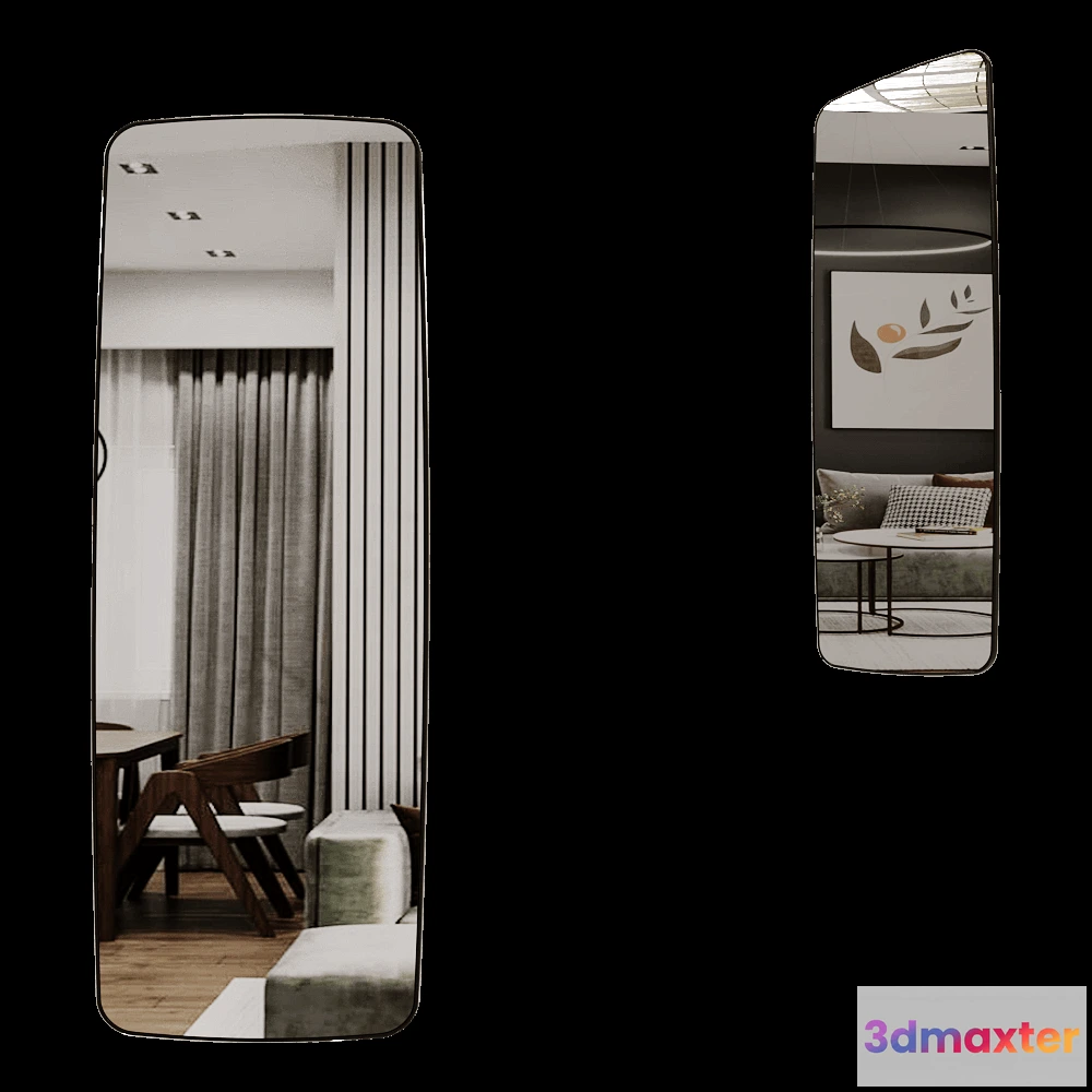 1600052 - Banska  - Mirror Hola 3D Max