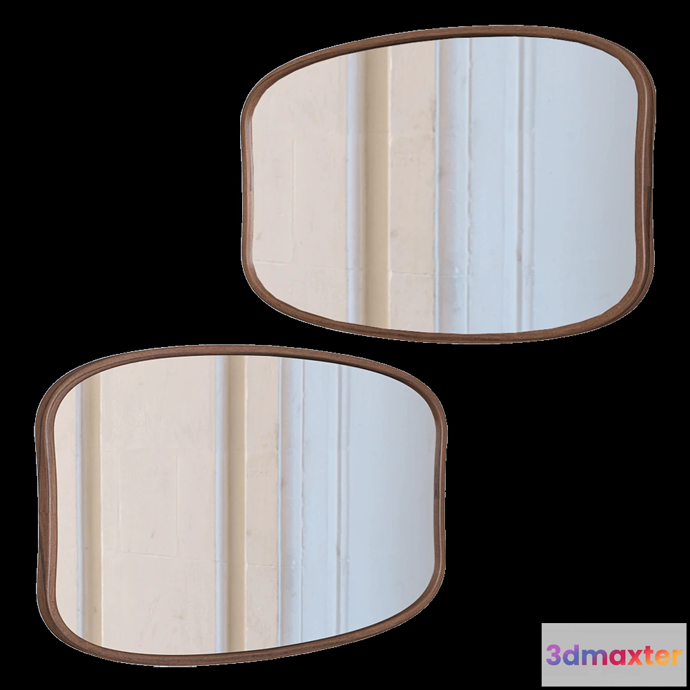 1600082 - Ceccotti Collezioni  - Mirror Horta 3D Max