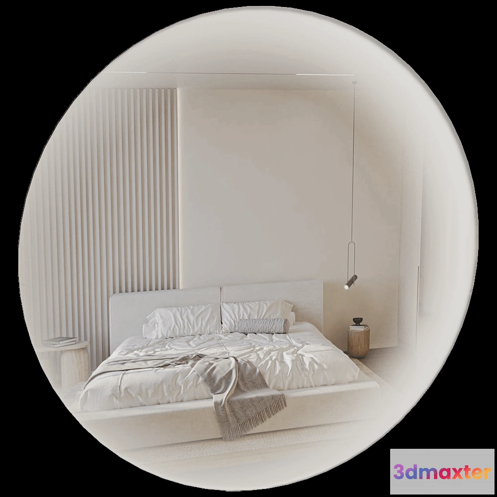 1600208 - ENOstudio - Mirror FADING Round 3D Max