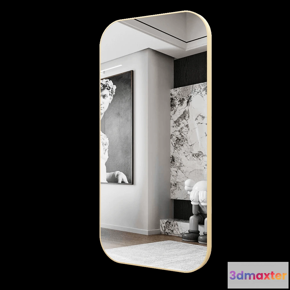 1600224 - Full House - Mirror 2NPZR005 3D Max