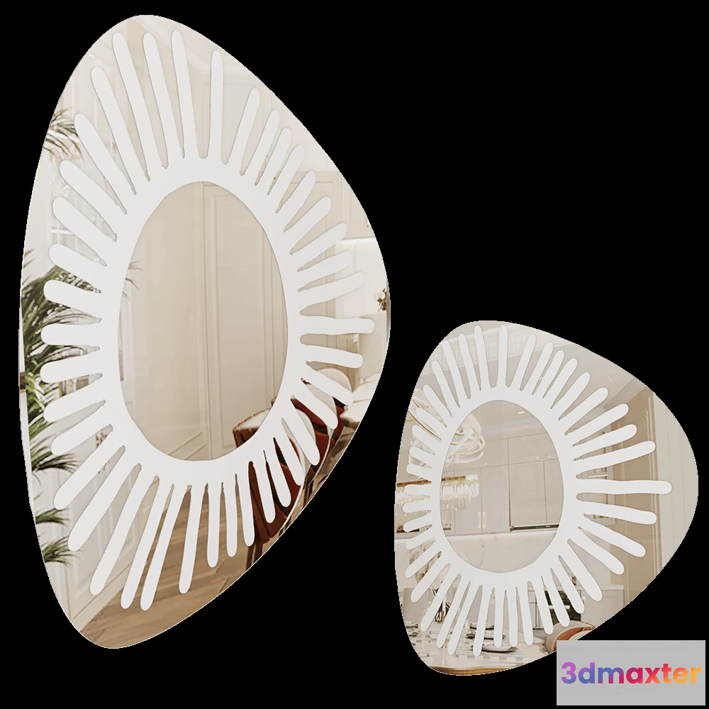 1600234 - Gervasoni - Mirror Brick 3D Max