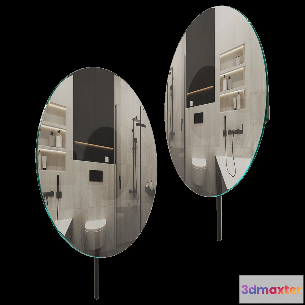 1600292 - Hotbath srl - Mirror GLA20 3D Max