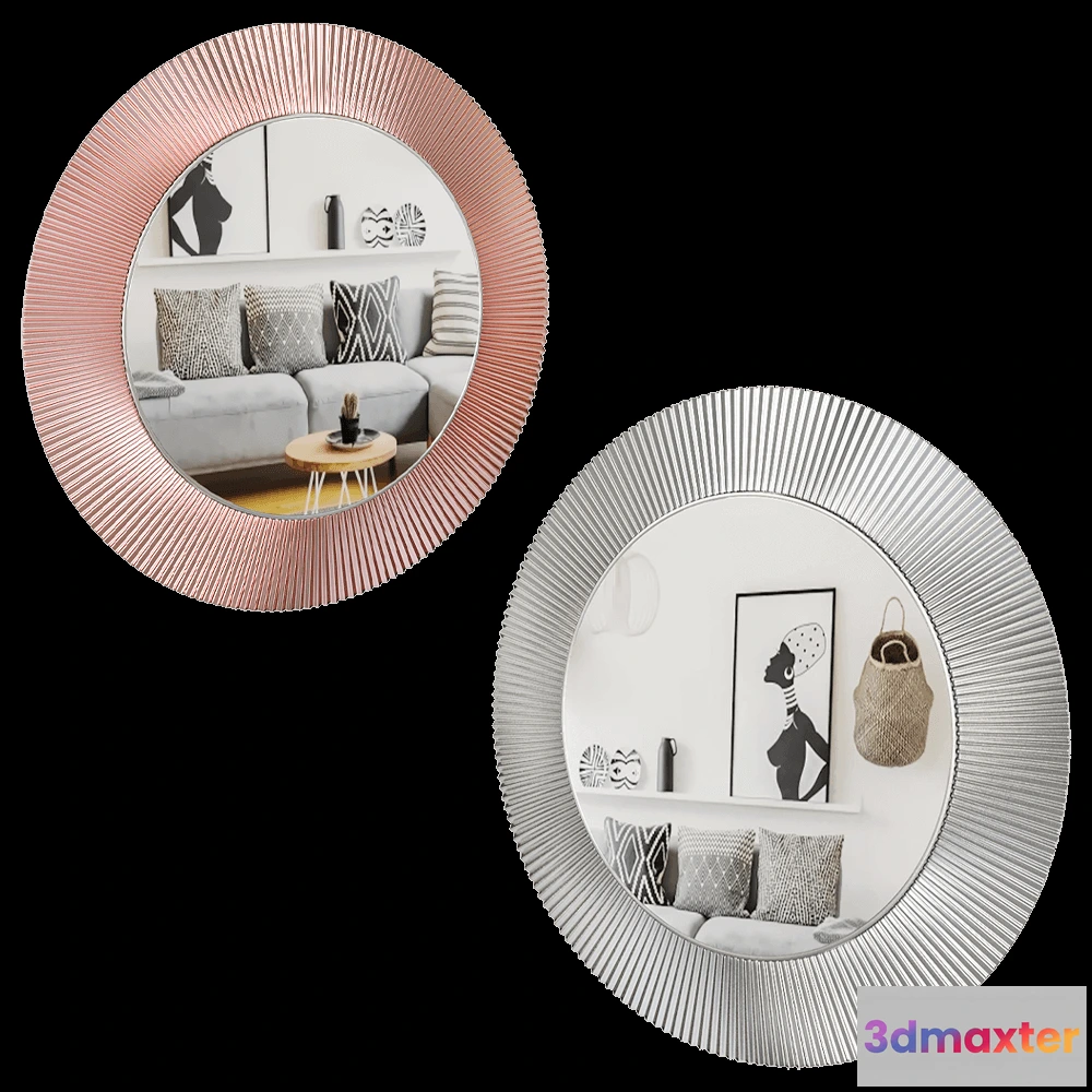 1600298 - Kartell - Mirror All Saints 3D Max