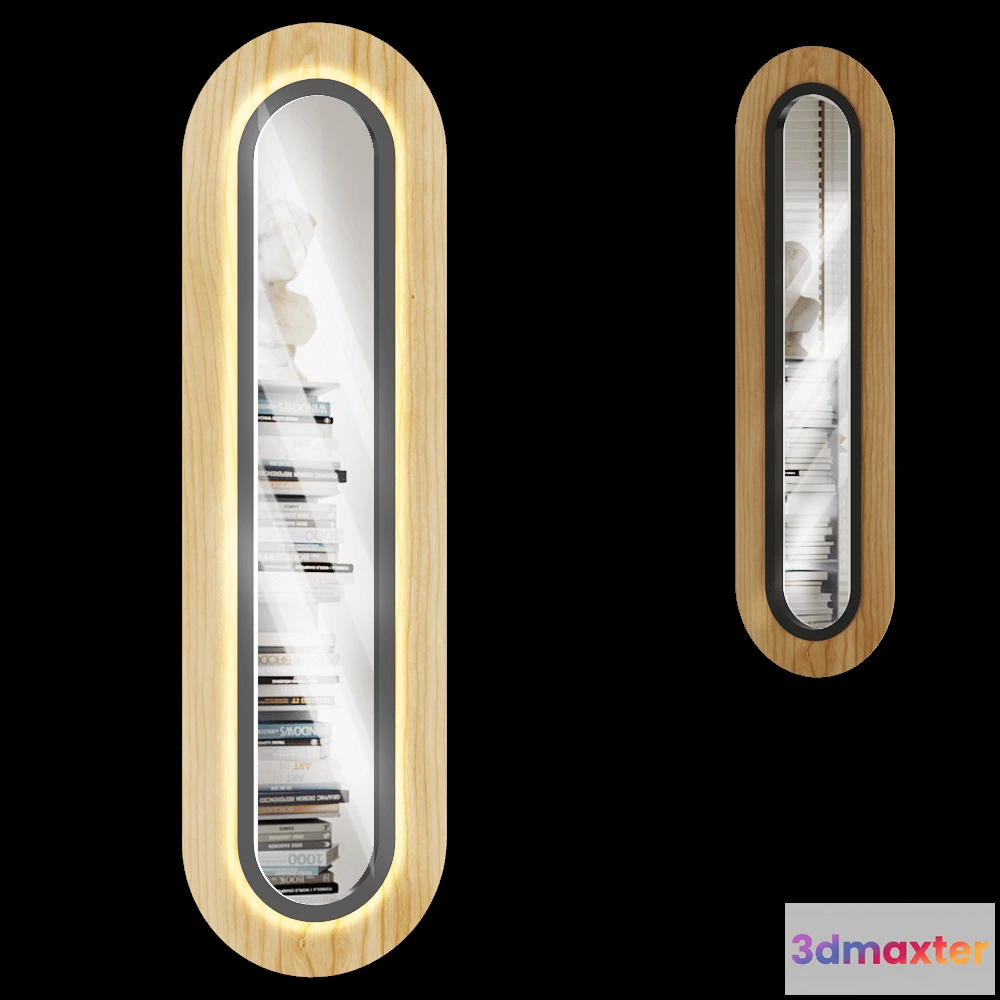 1600338 - LZF - Mirror Lens Superoval 3D Max