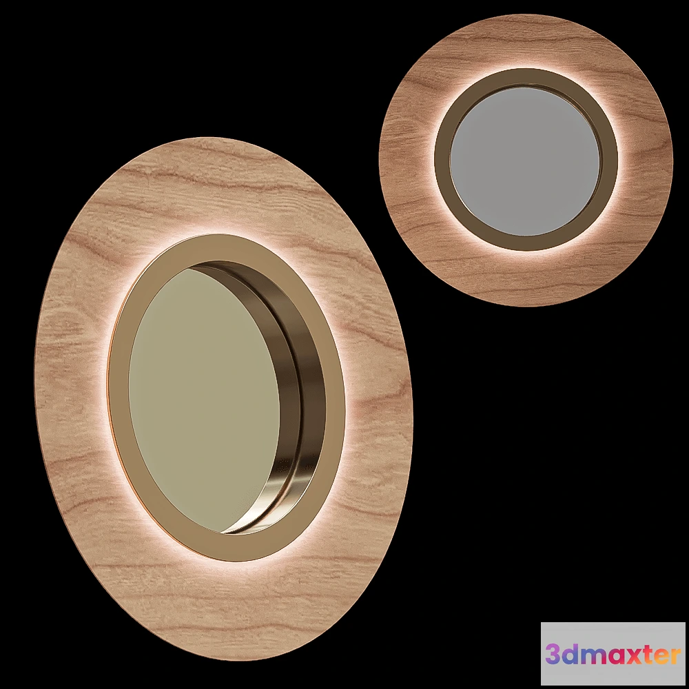 1600340 - LZF - Mirror Lens Circular 3D Max