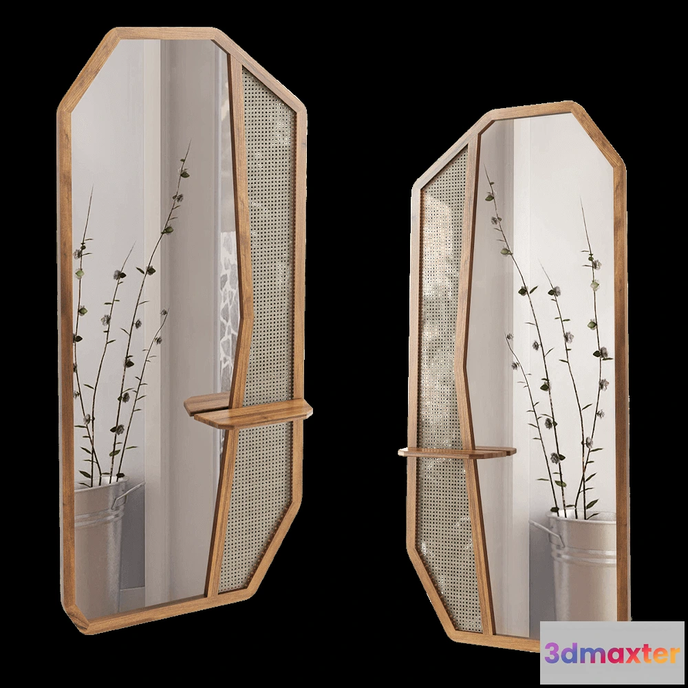 1600342 - Manual mode - Mirror Rattan 3D Max