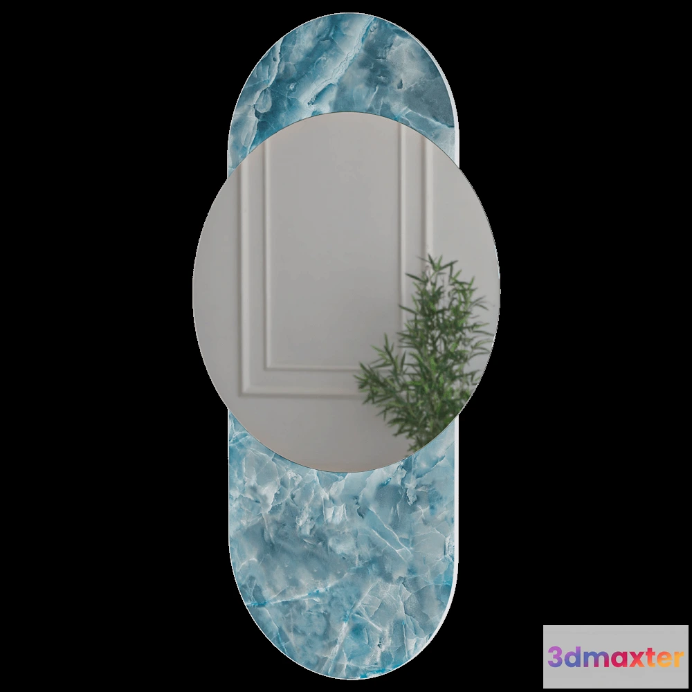 1600384 - Mideon - Mirror Rock - Blue Lagoon 3D Max