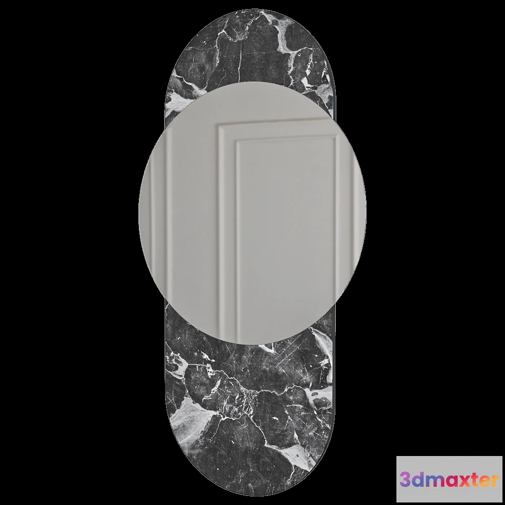 1600390 - Mideon - Mirror Rock Gray Gneiss 3D Max