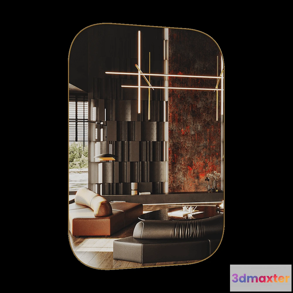 1600422 - Mister Room - Mirror 003 3D Max