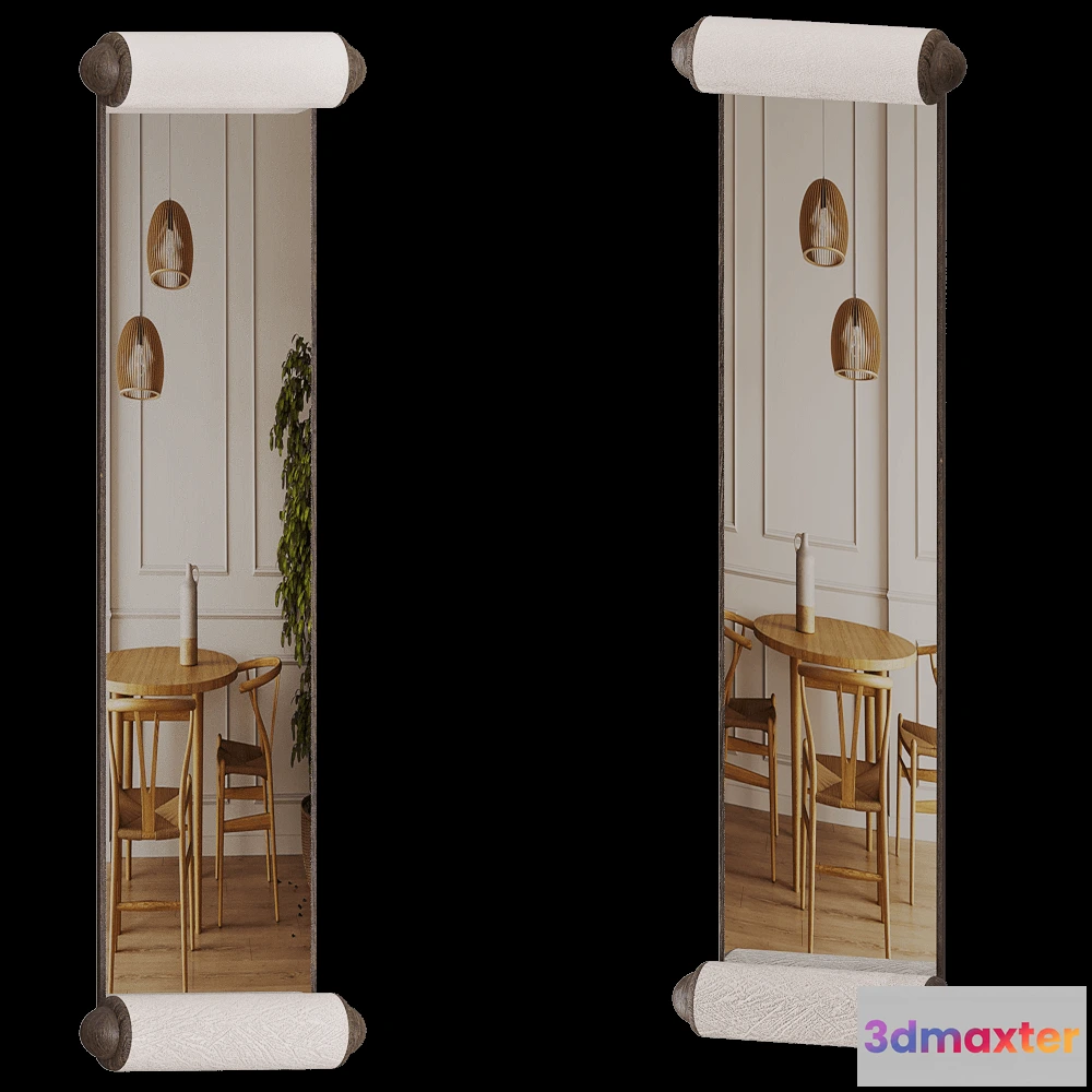 1600434 - Modenature - Mirror Everett 3D Max