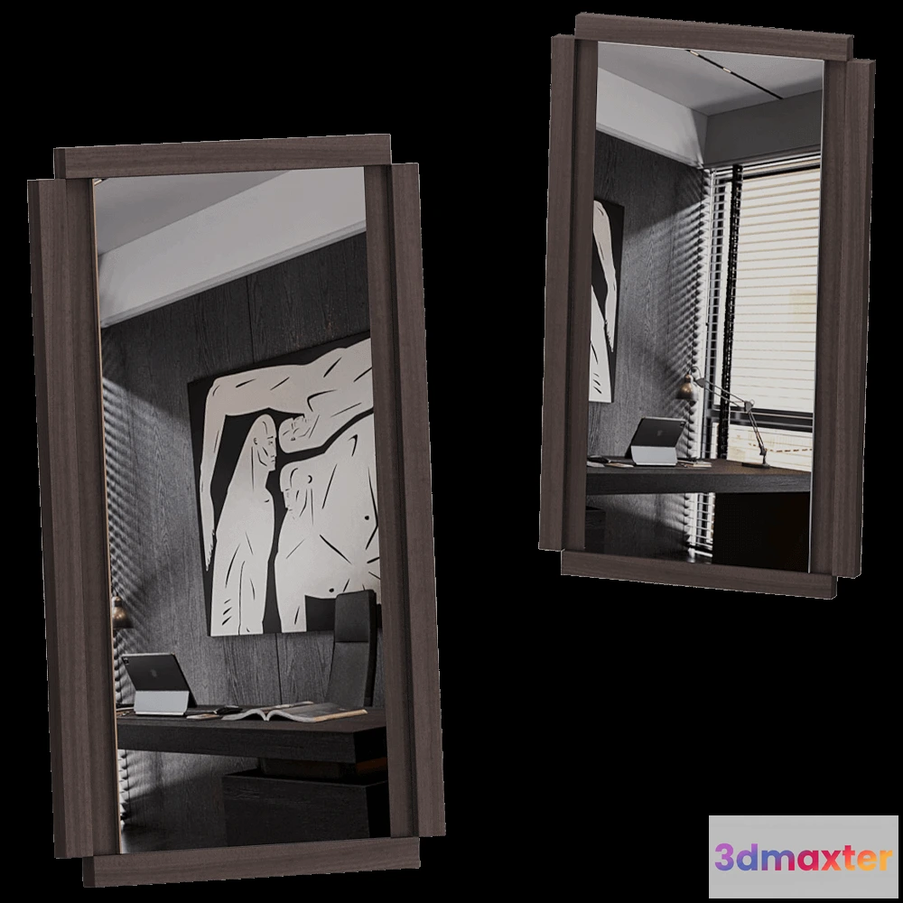 1600438 - Modenature - Mirror PEEXE 3D Max