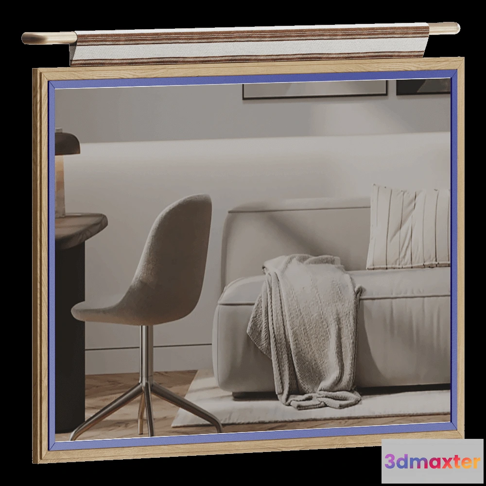 1600440 - Modenature - Mirror Vacanza Romana 3D Max