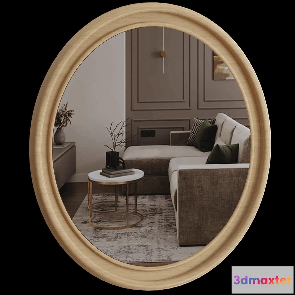 1600444 - Modenature - Mirror Riz 2 3D Max