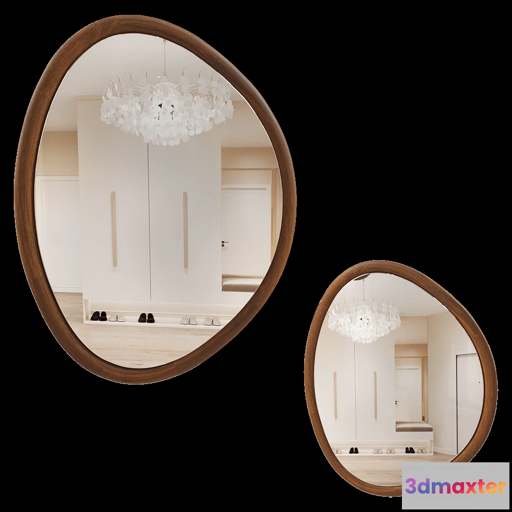 1600492 - Porada - Mirror GIOLO 3D Max