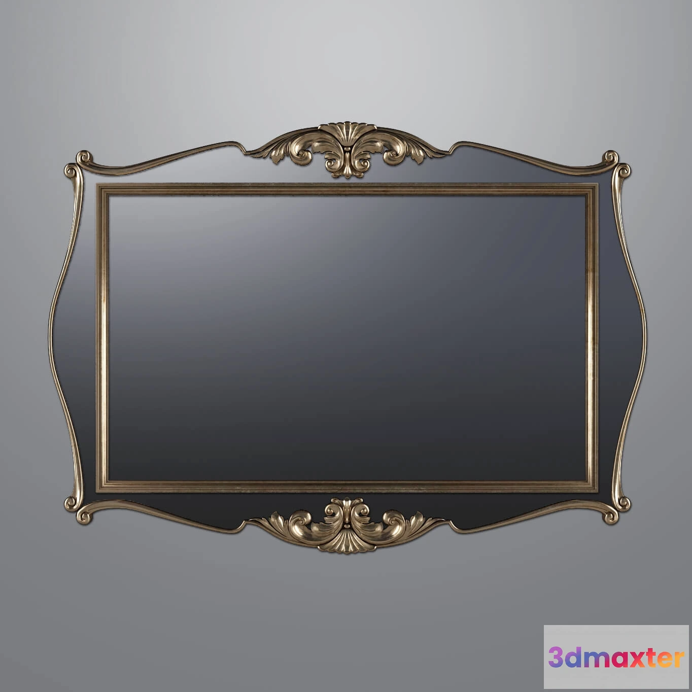 1600596 - decoration - Classic mirror 3D Max
