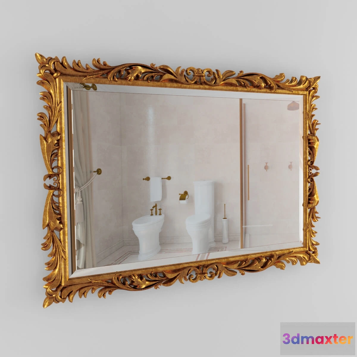 1600616 - decoration - Mirror Chelni art.1151 3D Max