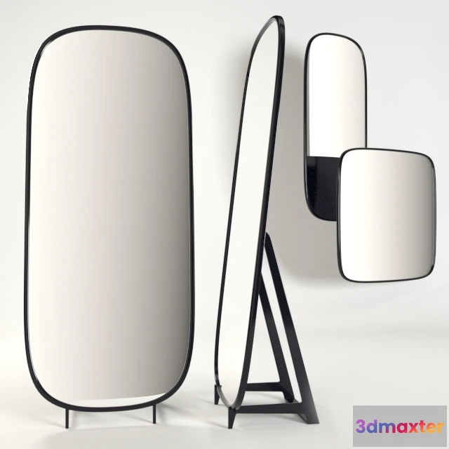 1600652 - decoration - Poliform Audrey mirror 3D Max