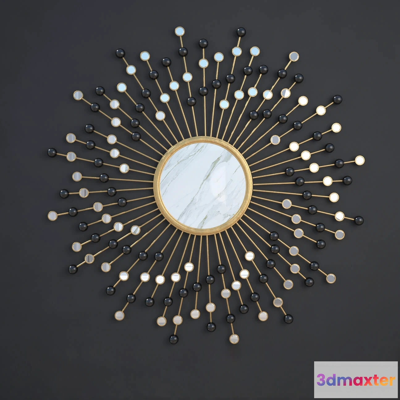 1600686 - decoration - Mirror Garda Decor 68 3D Max