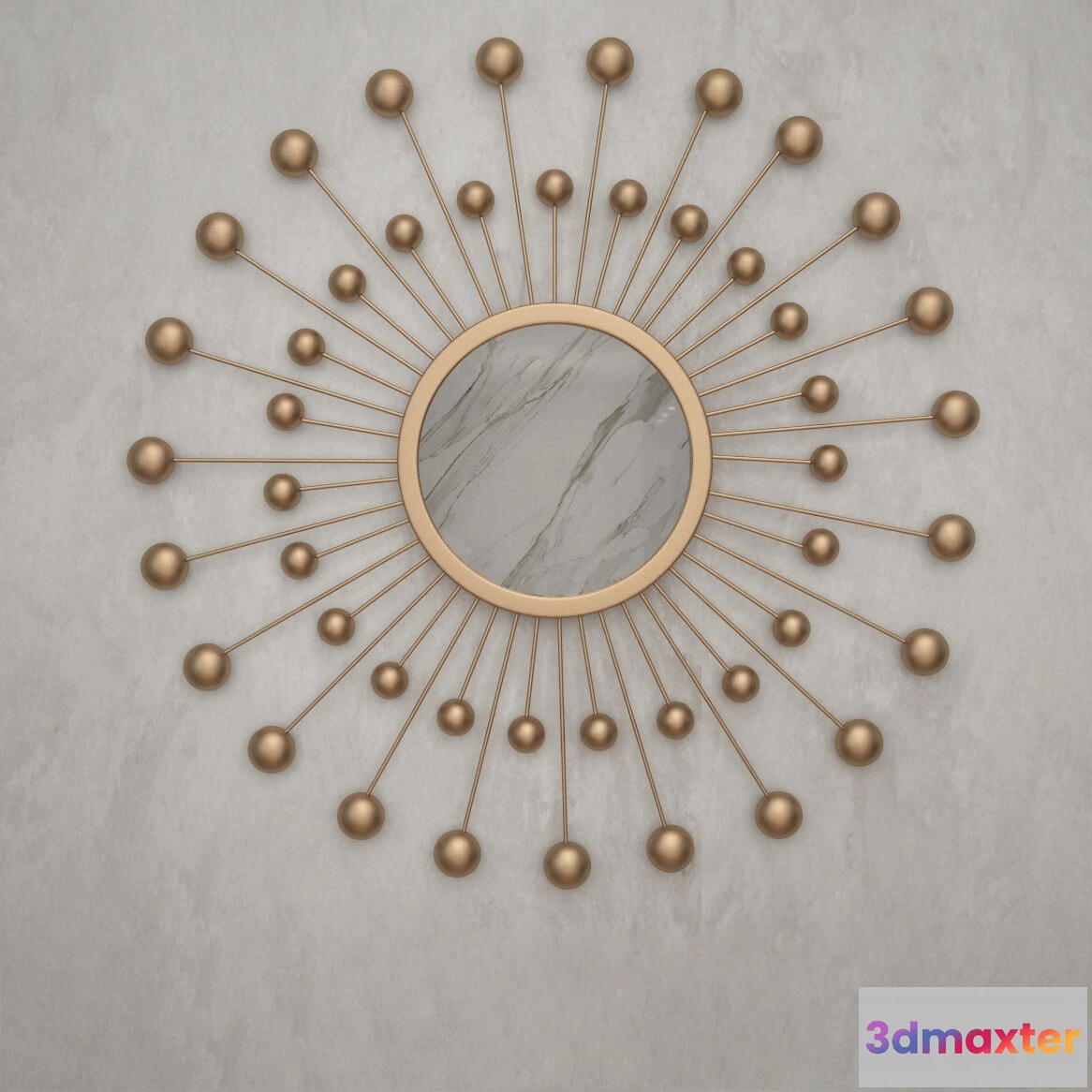 1600688 - decoration - Mirror Garda Decor 67 3D Max