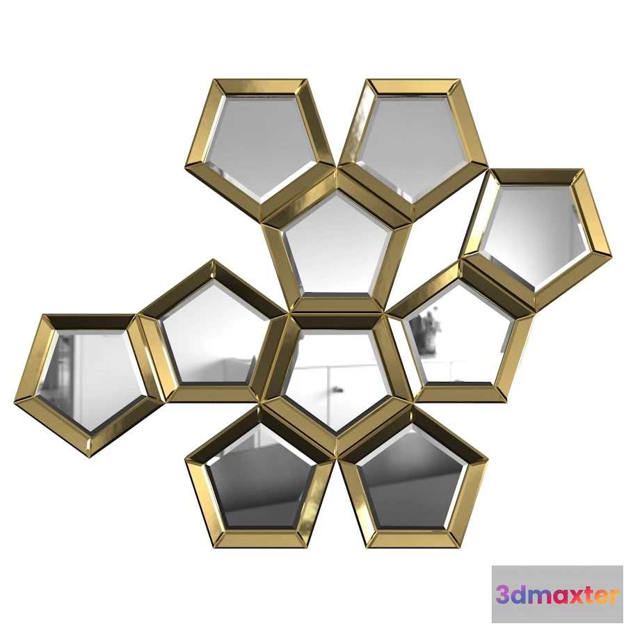 1600712 - decoration - Mirror Eichholtz Cheyenne 3D Max