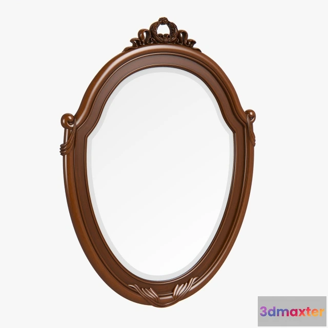 1600796 - decoration - Carpenter Console mirror 740x39x960 3D Max