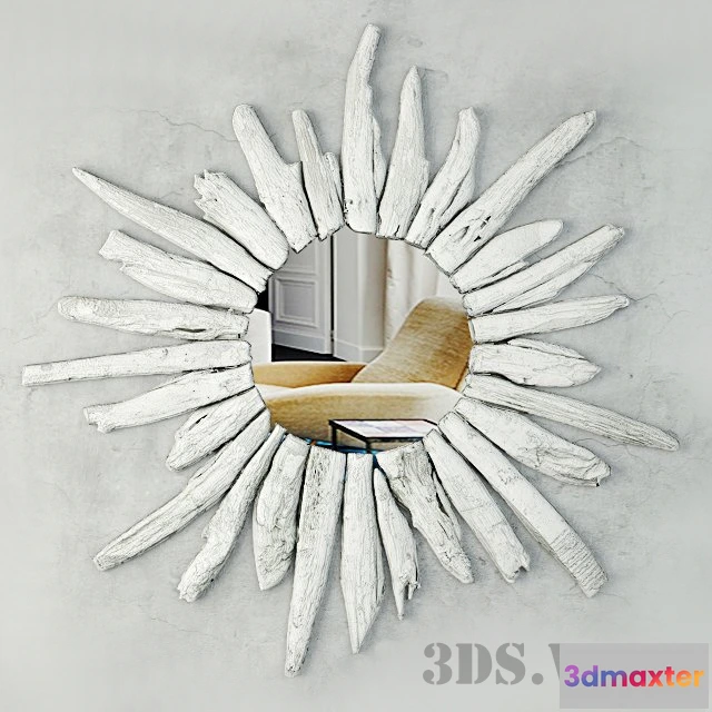 1600856 - decoration - Wall mirror Dimond Chinook 3D Max