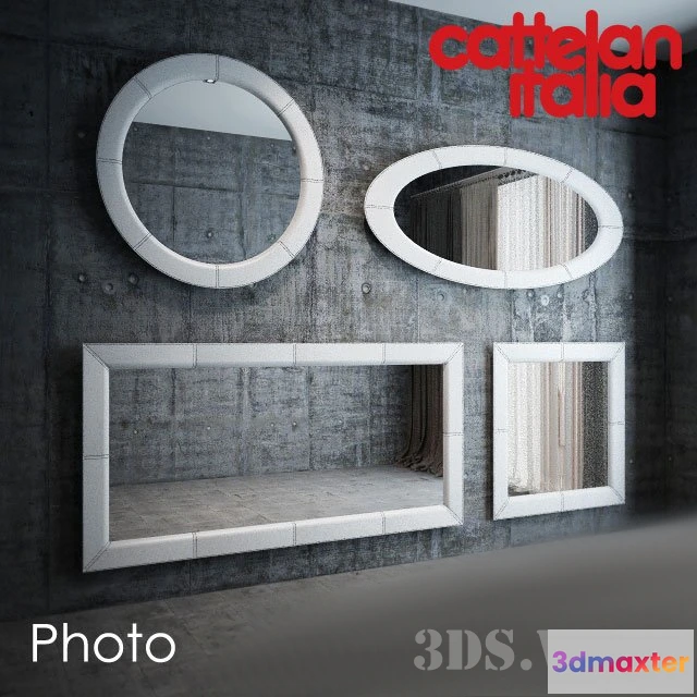 1600860 - decoration - Photo Mirrors by Cattelan Italia 3D Max